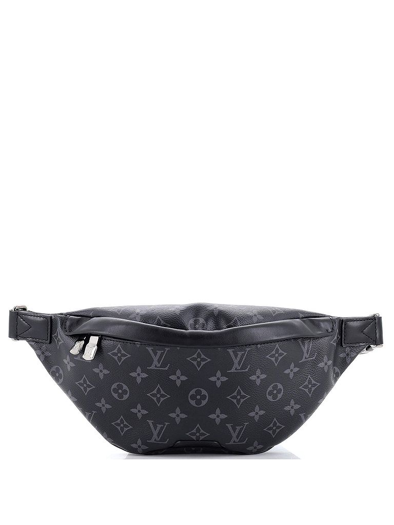 Louis Vuitton 100 Coated Canvas Black Discovery Bumbag Monogram