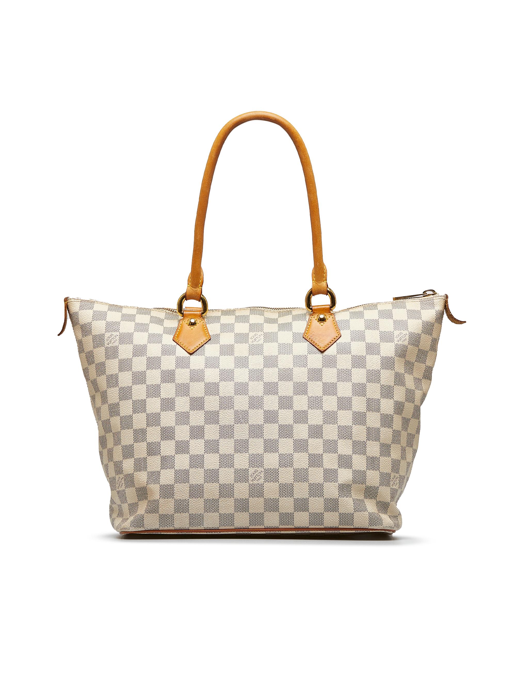 Louis Vuitton, Bags, Louis Vuitton Damier Azur Saleya Mm Tote Bag