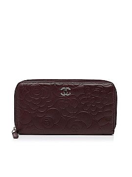 Chanel Camellia Zip Around Wallet (view 1)