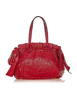 Prada Bow Lambskin Leather Shoulder Bag (view 1)