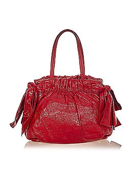 Prada Bow Lambskin Leather Shoulder Bag (view 2)
