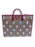 Gucci 100% Coated Canvas Brown Micro GG Marmont Doraemon Satchel One Size - photo 1
