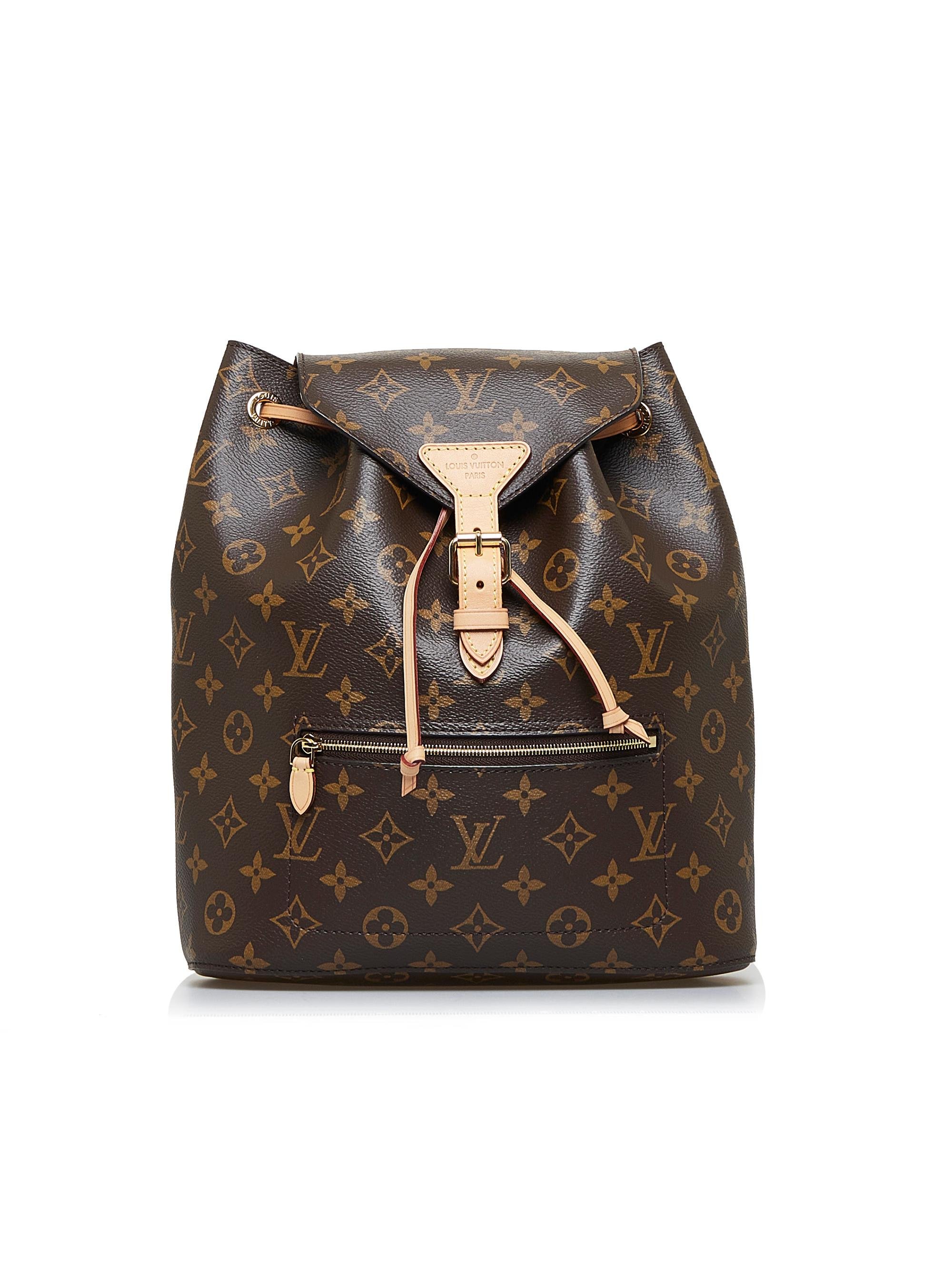 Louis Vuitton Brown Suede and Monogram Coated Canvas Energie