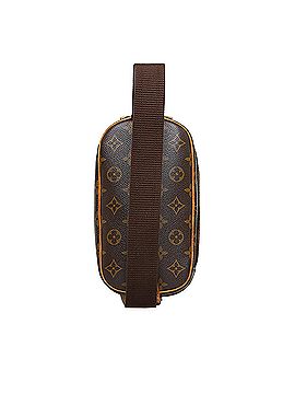 Louis Vuitton Monogram Gange Crossbody Bag in Brown Leather ref