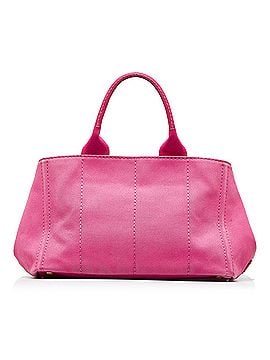 Prada Pre-owned Women's Fabric Handbag - Pink - One Size