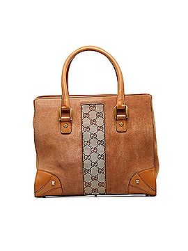 Gucci GG Canvas Nailhead Handbag (view 1)