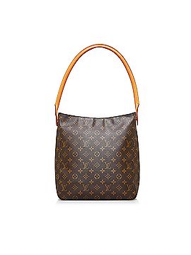 Preloved Louis Vuitton Green Vernis Monogram Papillon 30 Shoulder