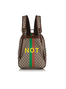 Gucci Medium GG Supreme Fake/Not Backpack (view 2)