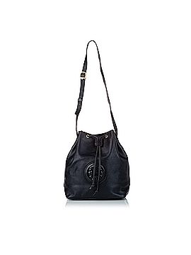 Fendi Mon Tresor Leather Bucket Bag (view 1)