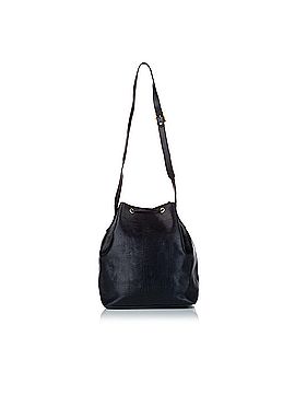 Fendi Mon Tresor Leather Bucket Bag (view 2)