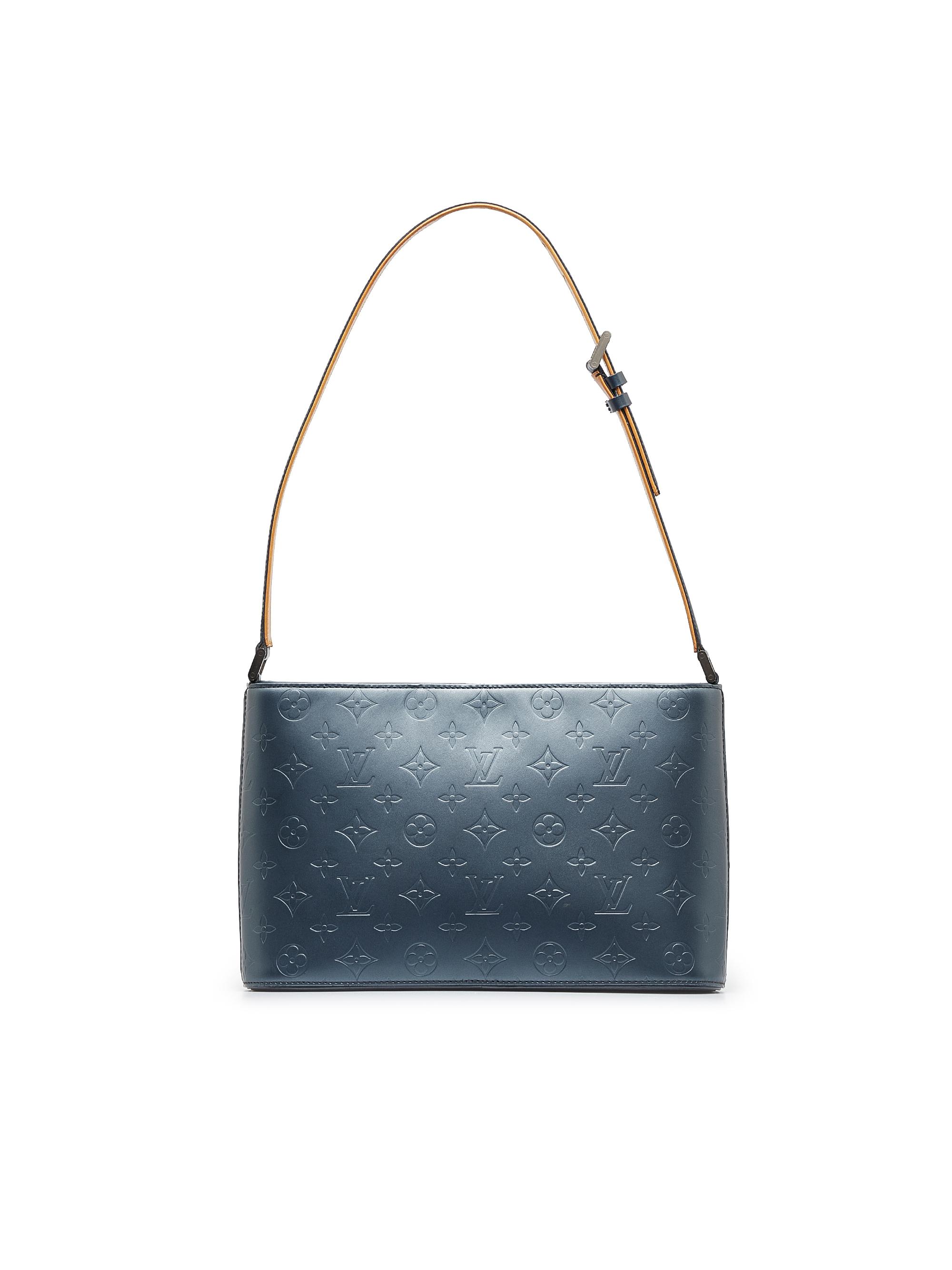 Louis Vuitton Allston Monogram Vernis Mat Shoulder Bag