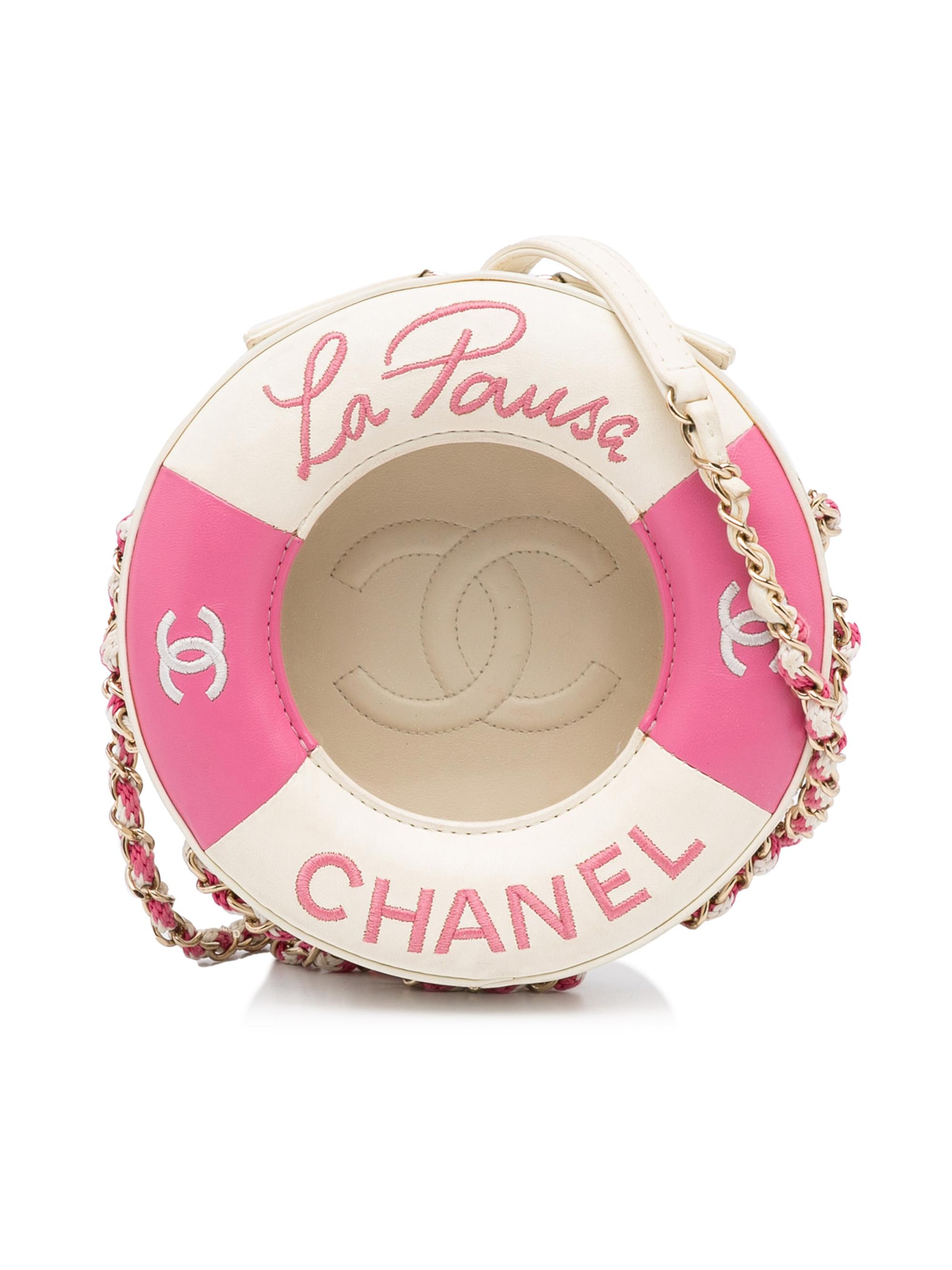 Chanel 100% Leather White La Pausa Crossbody Bag One Size - 55