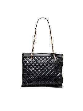 Chanel Quilted Boy Shopper Tote (view 2)