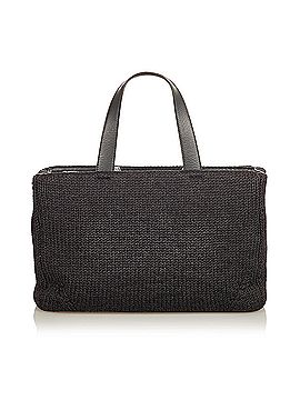 LV Very Tote MM Noir Monogram Cuir Plume