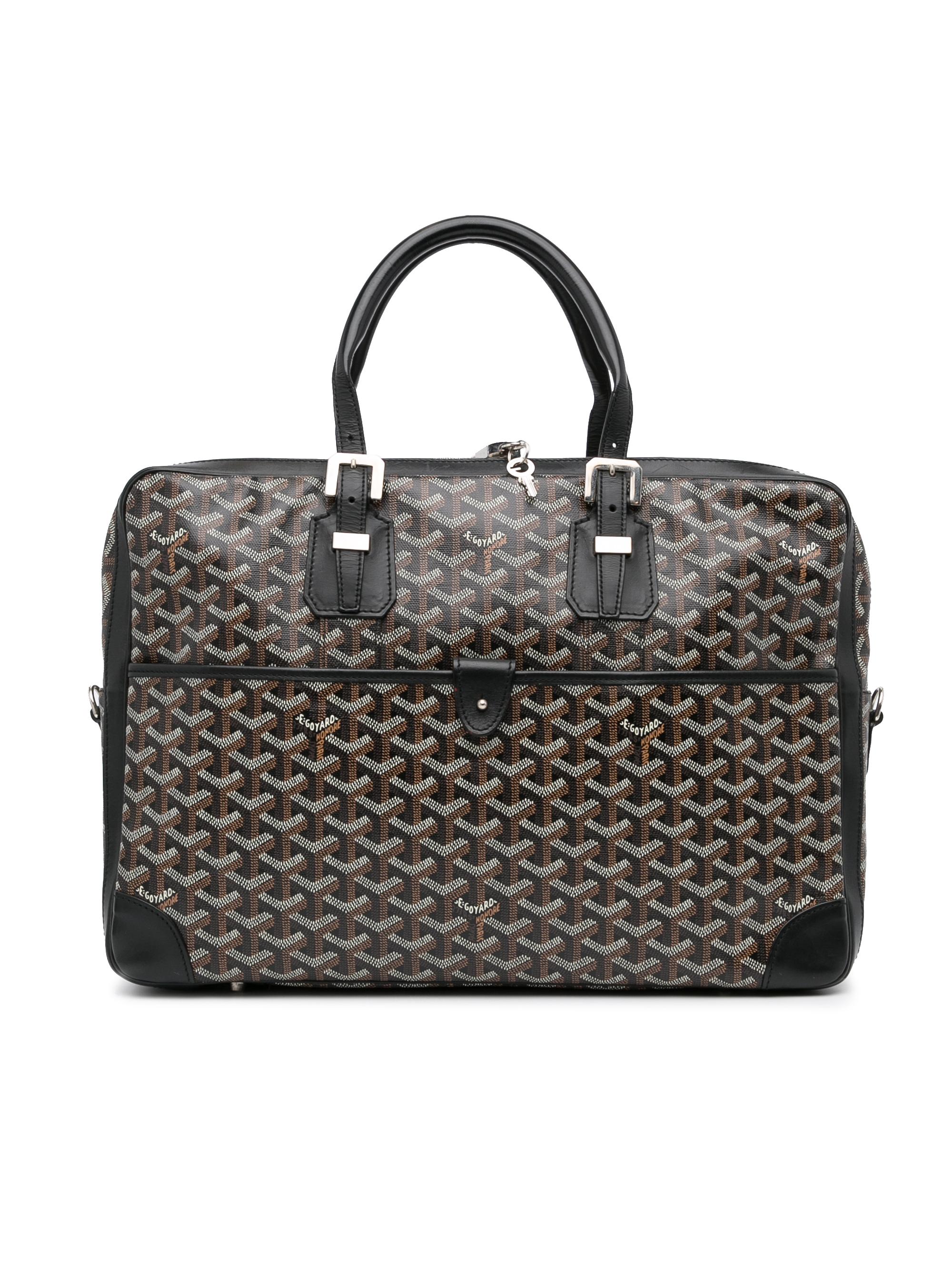 Goyard Red Goyardine Ambassade Mm Briefcase Auction