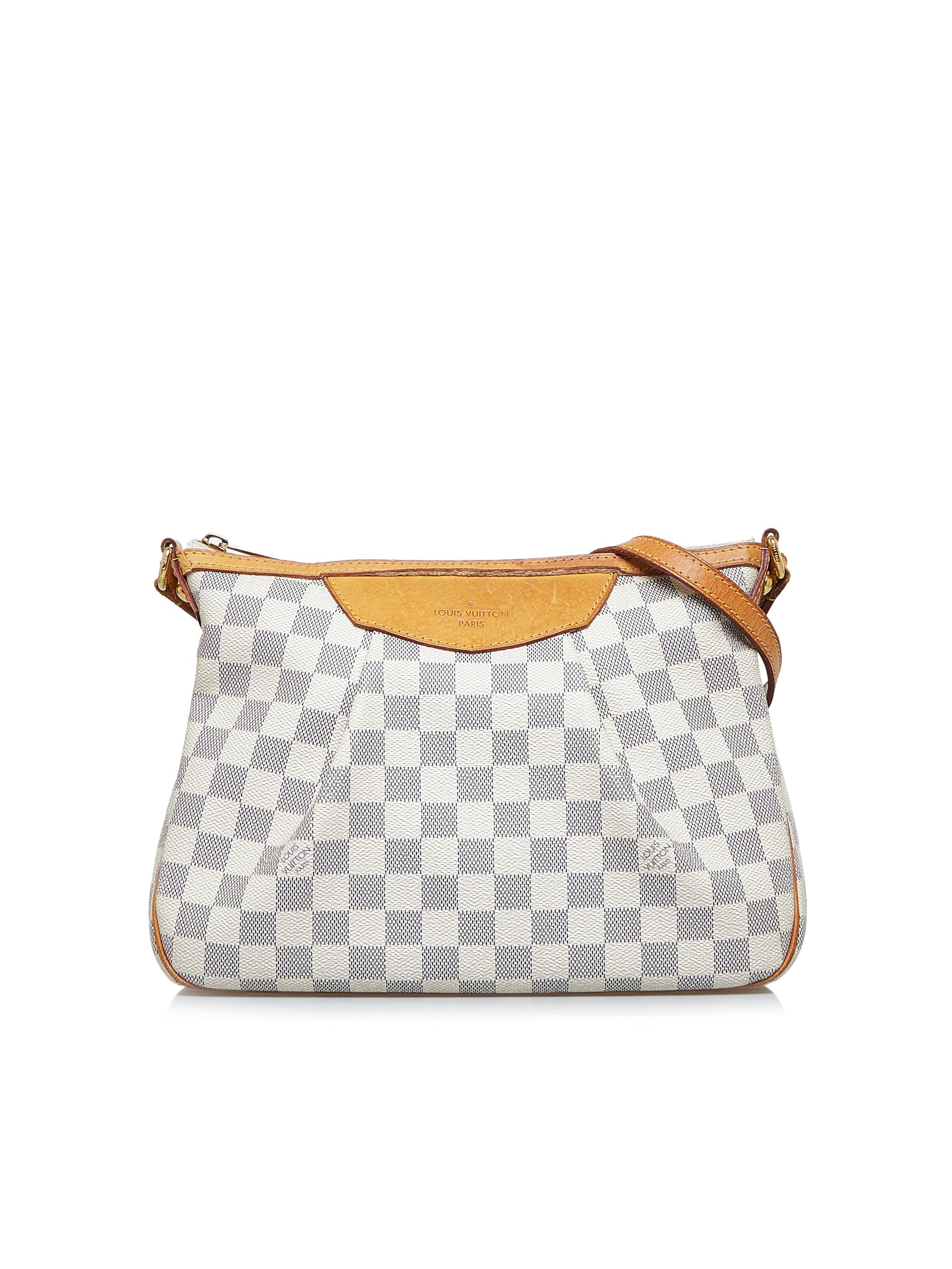 louis vuitton damier azur crossbody bag-Louis Vuitton Siracusa PM Damier Azur  Crossbody Bag-RELOVE DELUXE