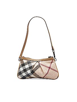 Burberry Embossed Nova Check Shoulder Bag (view 2)