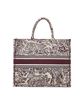 Dior Large Toile De Jouy Book Tote (view 2)