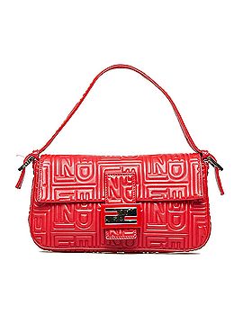 Fendi Embossed Leather Mamma Baguette (view 1)