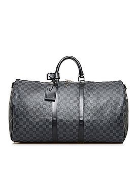 Louis Vuitton Damier Graphite Keepall Bandouliere 55 (view 1)