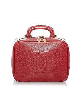 Chanel Caviar CC Lunch Box Vanity Case (view 1)