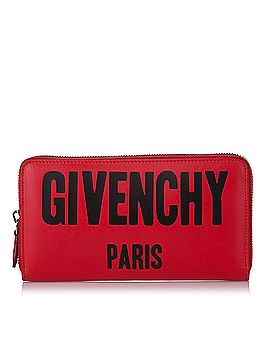 Givenchy Iconic Print Zip Around Leather Wallet (view 1)