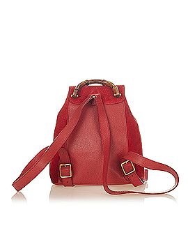 Gucci Bamboo Suede Backpack (view 2)