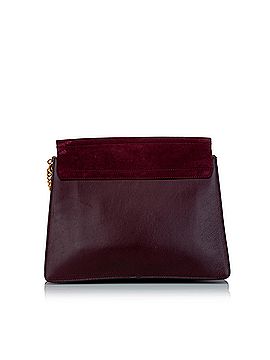 Chloé Studded Medium Faye Leather Shoulder Bag (view 2)
