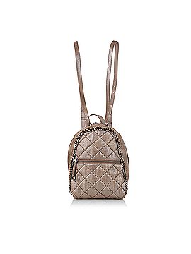 Stella McCartney Quilted Leather Falabella Backpack (view 1)
