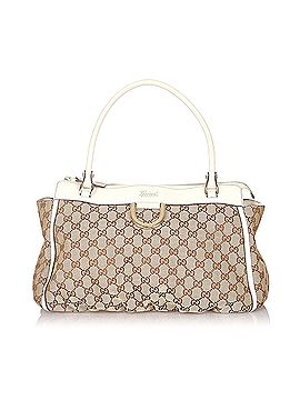 Gucci GG Abbey-D Ring Canvas Tote Bag (view 1)