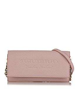 Burberry Leather Wallet on Chain (view 1)