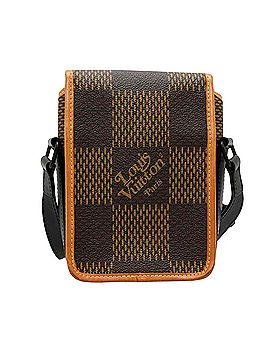 Louis Vuitton LV x Nigo Giant Damier Ebene Monogram Nano Amazone Messenger (view 2)