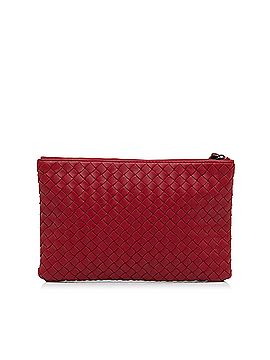 Bottega Veneta Intrecciato Nappa Zip Pouch (view 2)