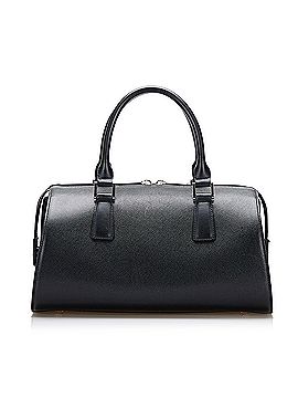 Burberry Leather Check Handbag (view 2)