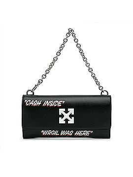 OFF-WHITE Jitney Quote Wallet on Chain (view 1)