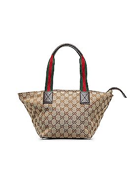 Gucci GG Canvas Web Shoulder Bag (view 2)