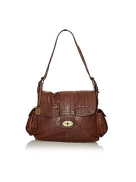 Mulberry Leather Shoulder Bag (view 1)