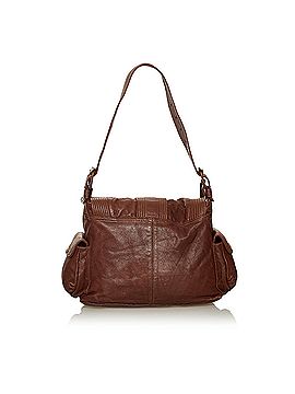 Mulberry Leather Shoulder Bag (view 2)