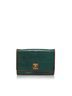 Céline 100% Calf Leather Green Leather Clutch Bag One Size - photo 1