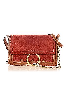Chloé Studded Faye Suede Crossbody Bag (view 1)
