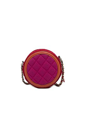 Chanel CC Filigree Jersey Crossbody Bag (view 2)
