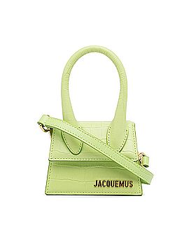 Jacquemus Le Chiquito Embossed Leather Bag (view 1)