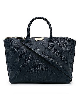 Burberry Dewsbury Embossed Leather Satchel (view 1)