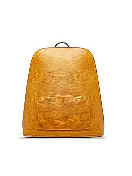 lv yellow backpack