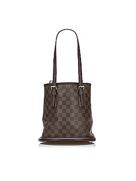 LOUIS VUITTON Marais MM Monogram Canvas Satchel Bag - 25% OFF