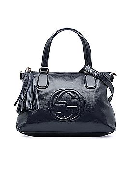 Gucci Small Patent Soho Working Satchel (view 1)