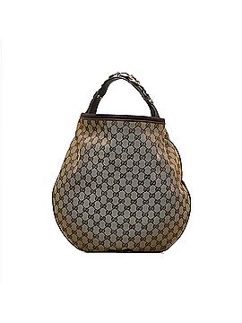 Gucci GG Canvas Wave Hobo Bag (view 2)
