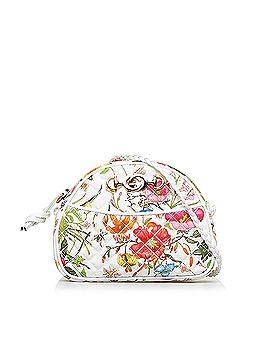Gucci Flora Trapuntata Mini Canvas Crossbody Bag (view 1)