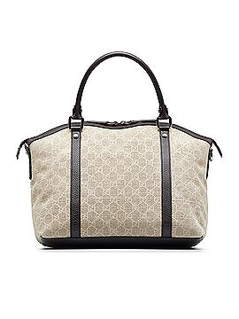 Gucci GG Canvas Charm Dome Satchel (view 2)