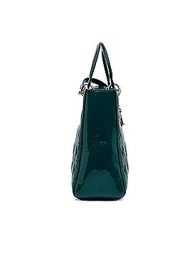 Dior Large Patent Cannage Lady Dior (view 2)